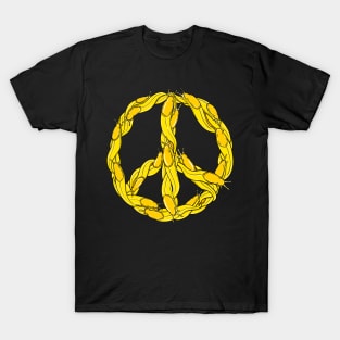 Banana Slug Peace Sign T-Shirt